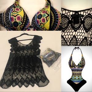 💝BUNDLE Monokini+coverup